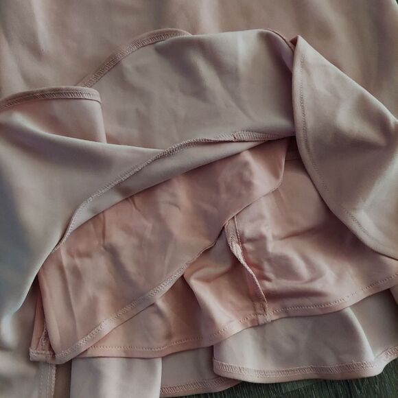 HELLO MOLLY TAKE CHANCES DRESS BLUSH RUFFLE MINI SIZE 4 - Picture 8 of 14